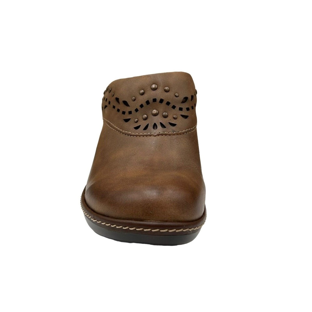 Sofft Laina Women's Closed Toe Leather Clogs Size 7.5 Mocha/Brown Arch Support - Picture 12 of 12